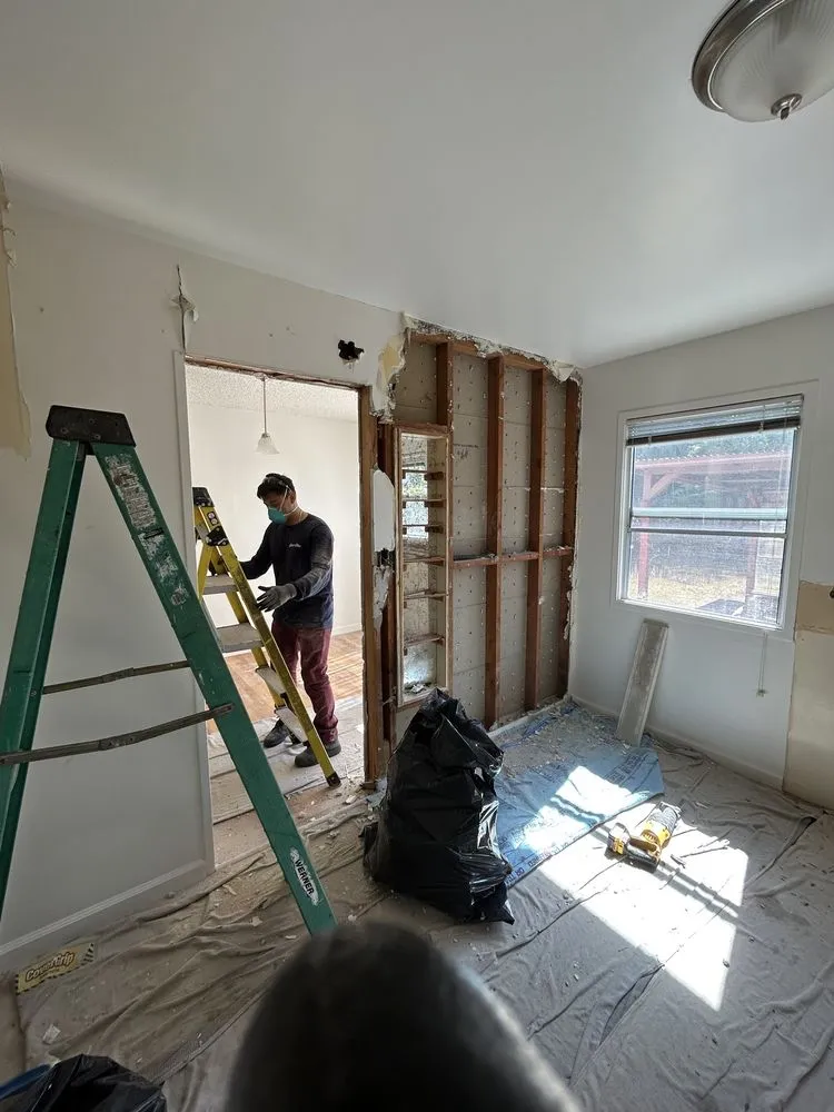 Slide of Avalos remodeling