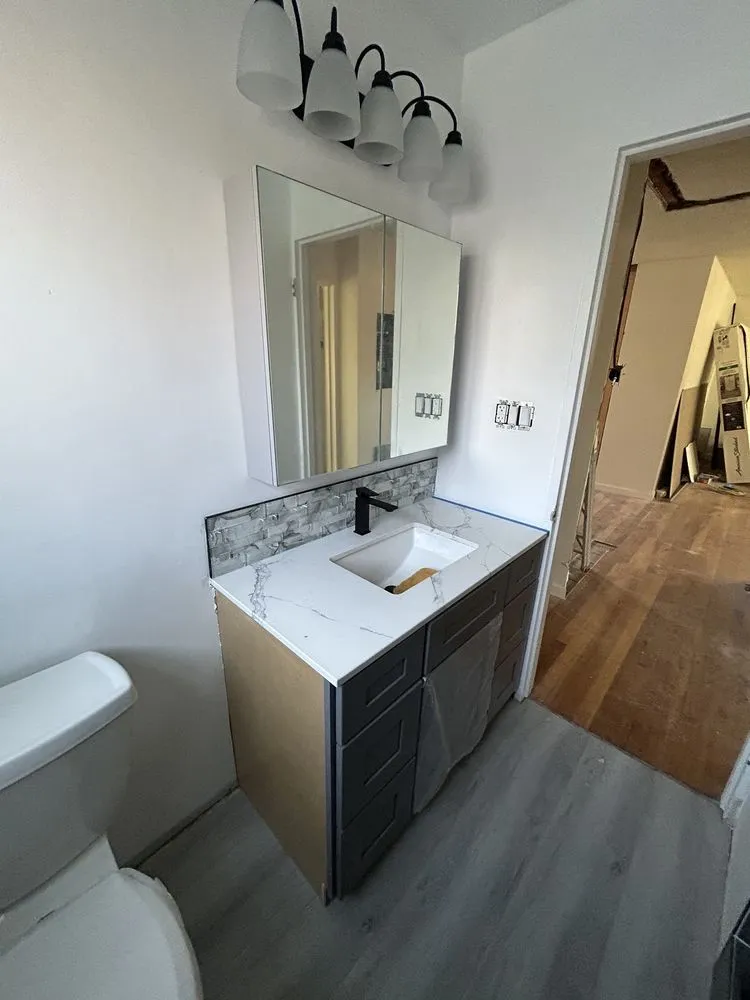 Slide of Avalos remodeling