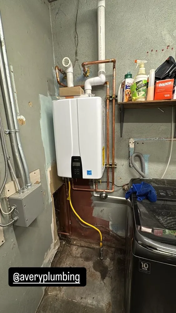 Slide of Avery plumbing