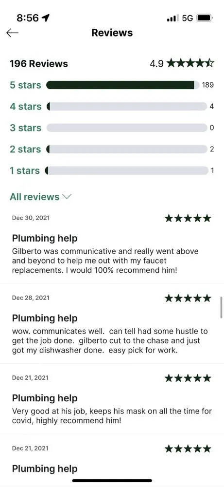 Slide of Avila Plumbing