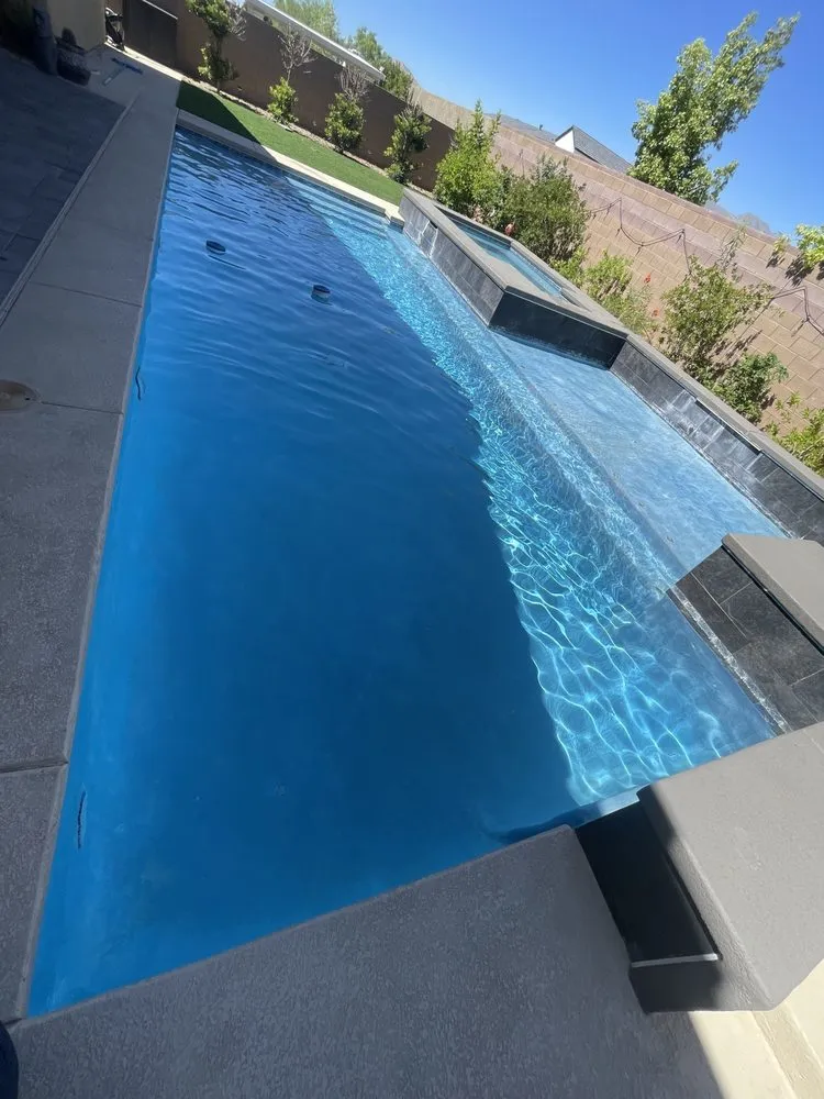 Slide of AVS Pool Service