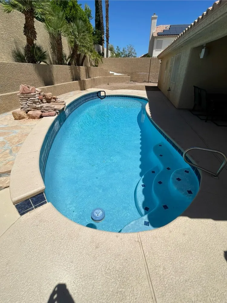 Slide of AVS Pool Service