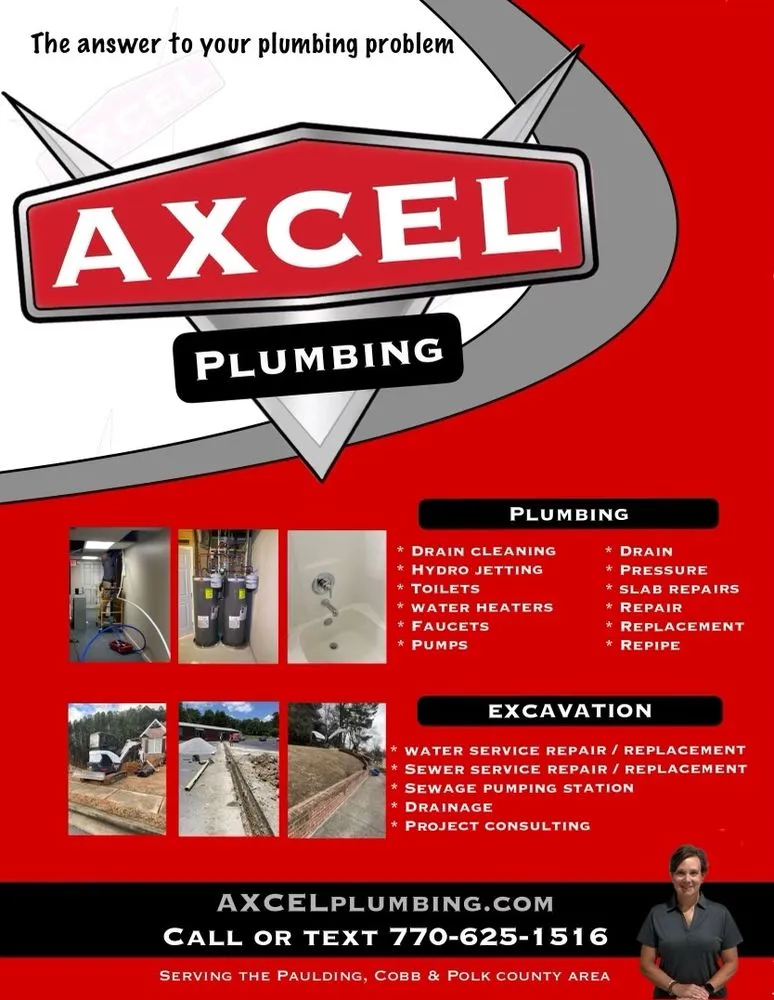 Slide of Axcel Plumbing