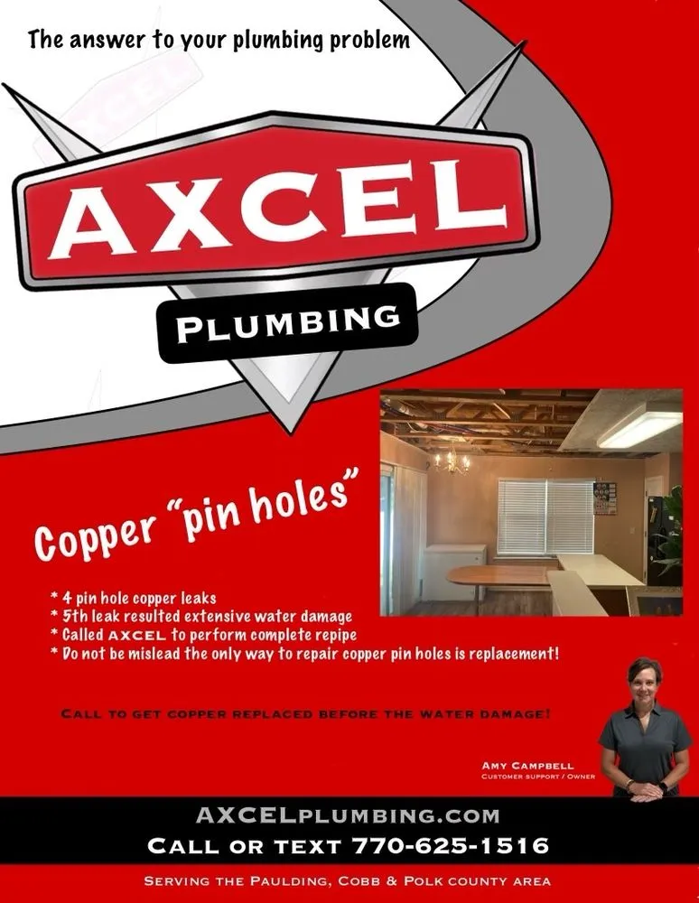 Slide of Axcel Plumbing