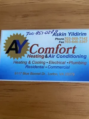Ay comfort Logo