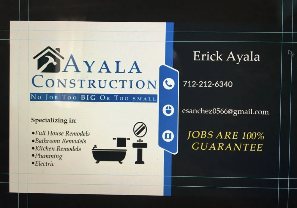 Slide of Ayala construction