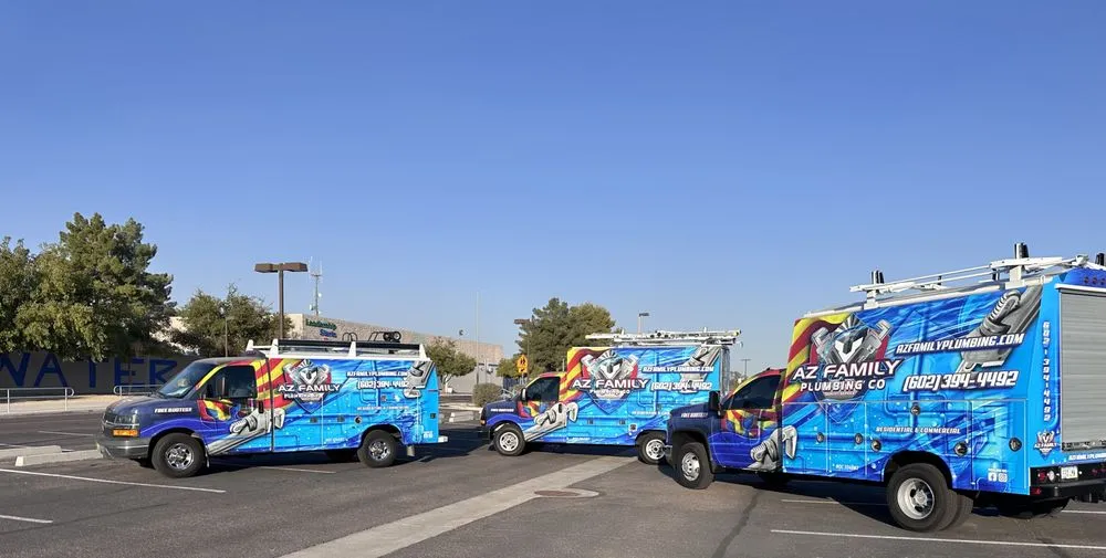 Slide of AZ Family Plumbing