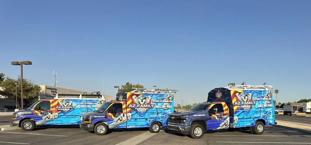 Slide of AZ Family Plumbing