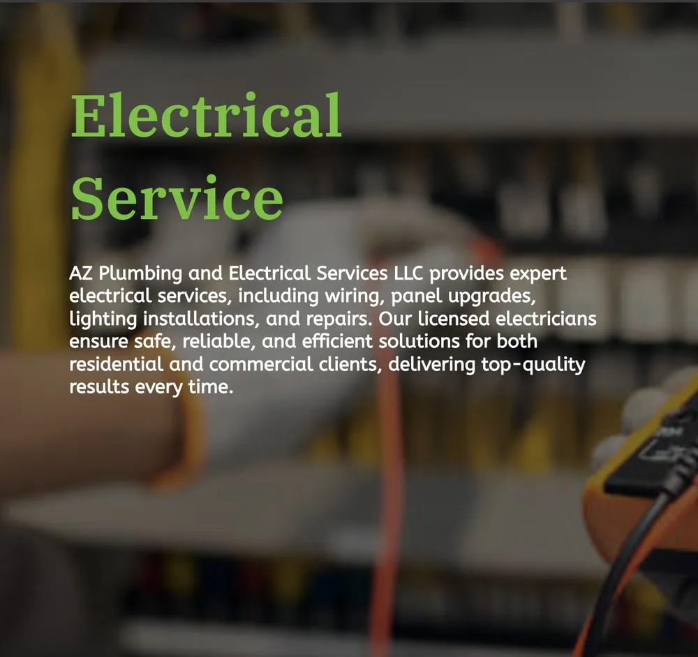 Slide of AZ Plumbing And Electrical Services
