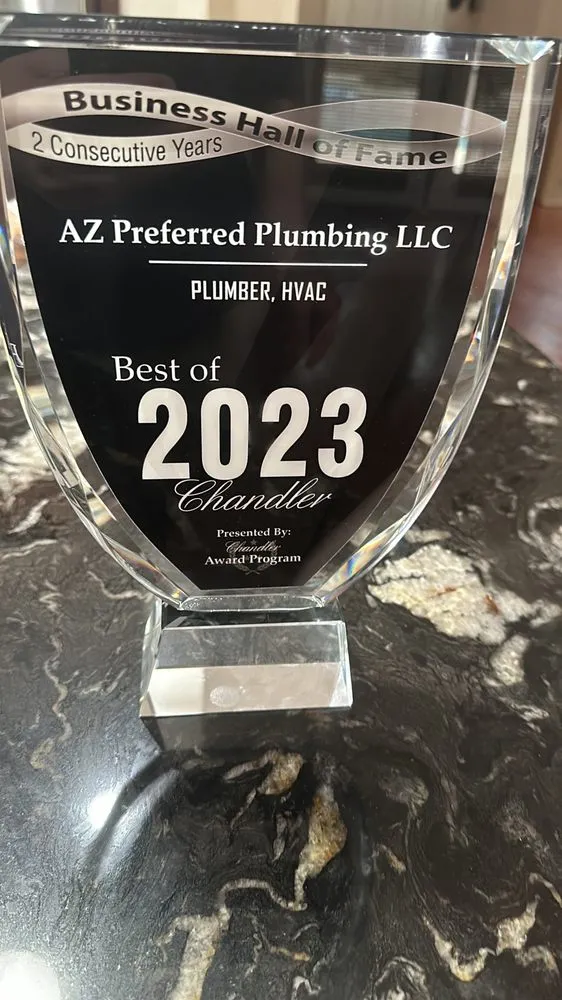 Slide of AZ Preferred Plumbing