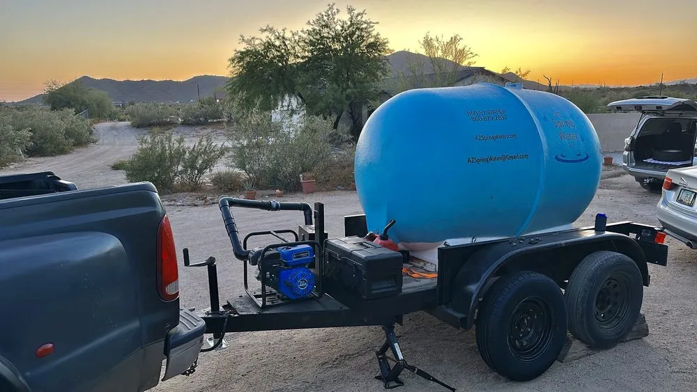 Slide of AZ Spring Water