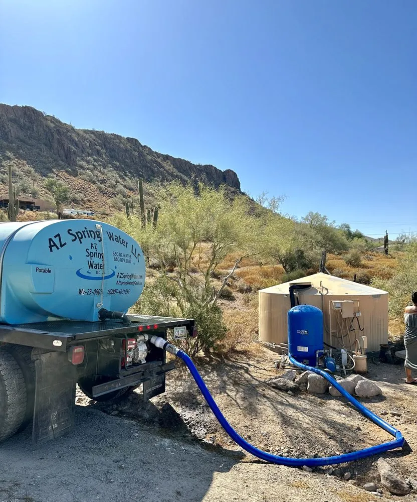 Slide of AZ Spring Water