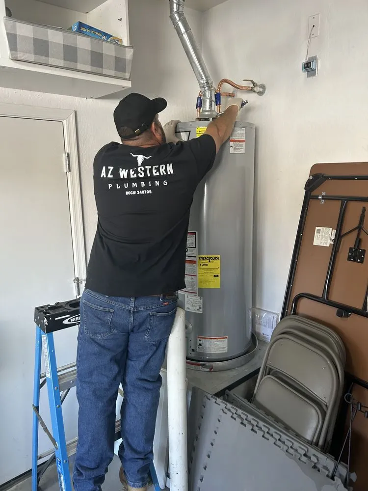 Slide of AZ Western Plumbing