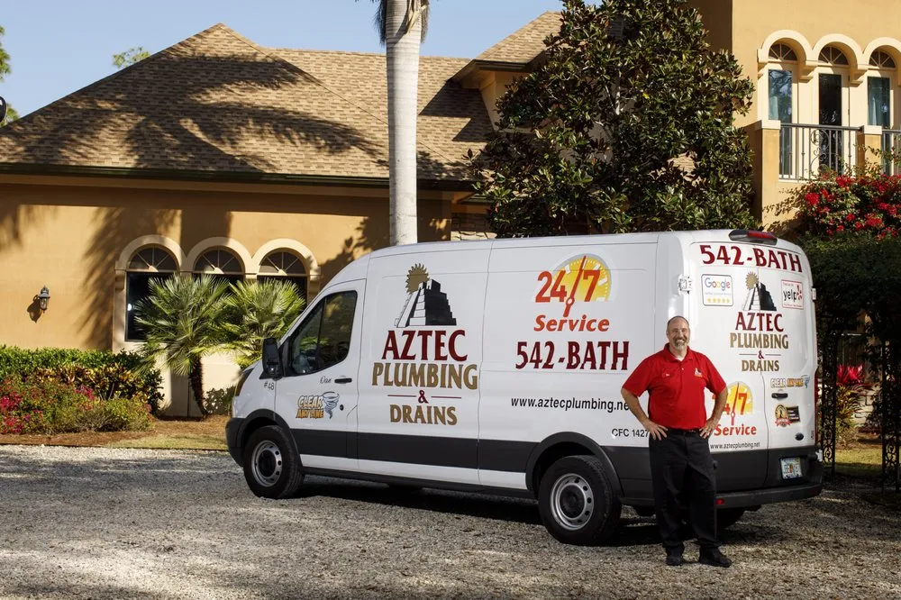 Slide of Aztec Plumbing