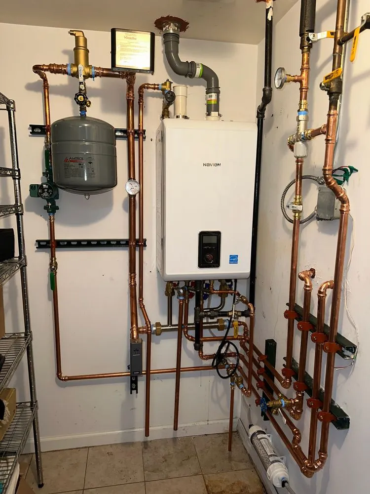 Slide of B & D Heating