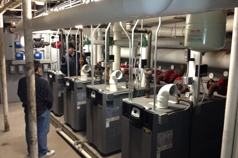 Slide of B & D Heating