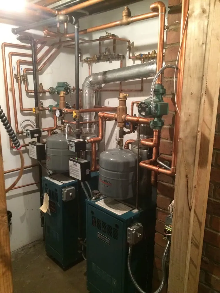 Slide of B & D Heating