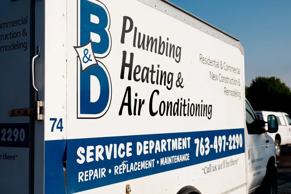 Slide of B & D Plumbing, Heating & A/C