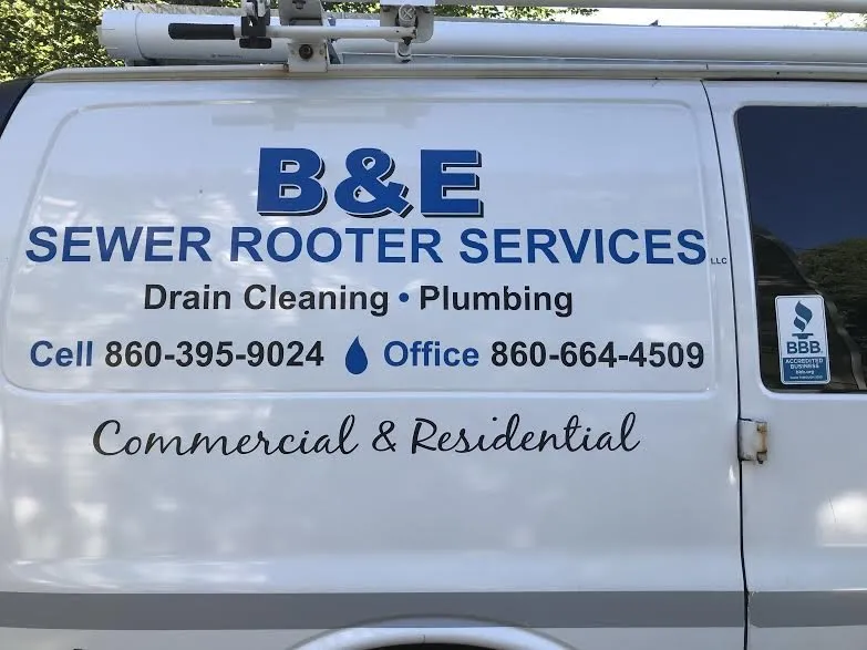 Slide of B & E Sewer Rooter Services