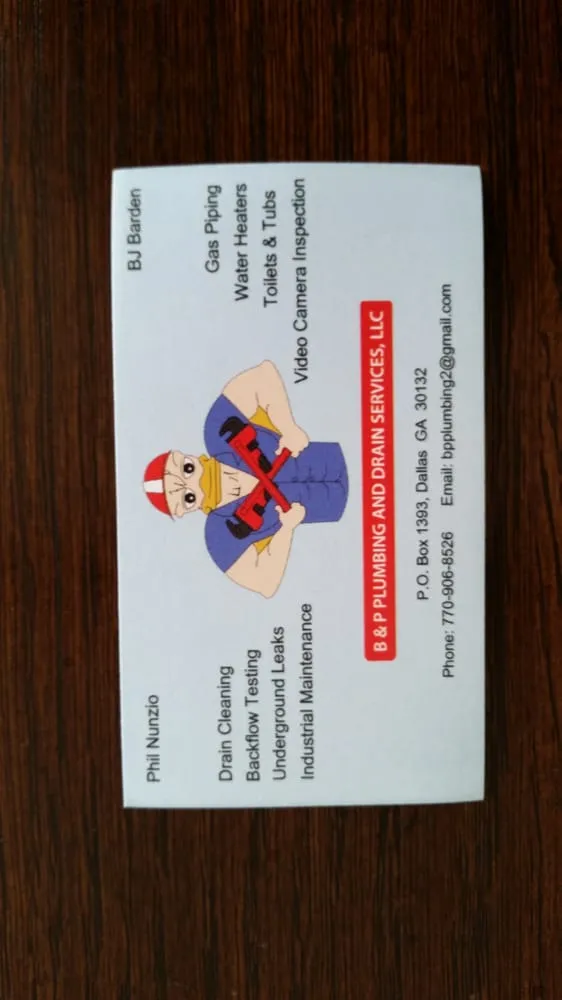 Slide of B & P Plumbing