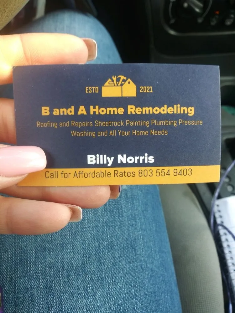 Slide of B and A Home Remoldeling