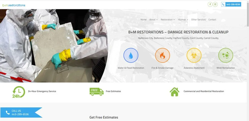 Slide of B and M Restorations