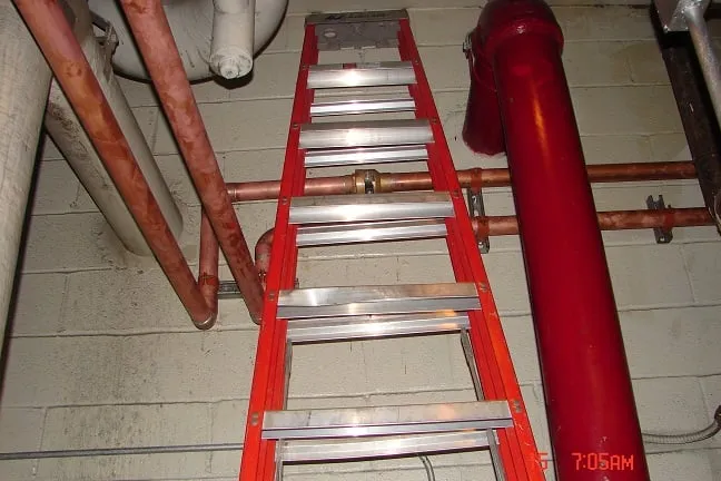 Slide of B and M Sewers and Drains