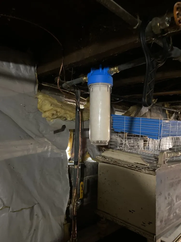 Slide of B Hadley plumbing and heating