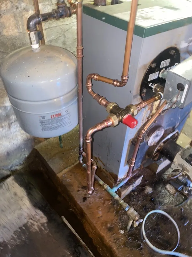 Reliable pipe repair for homes in Templeton, MA by B Hadley plumbing and heating