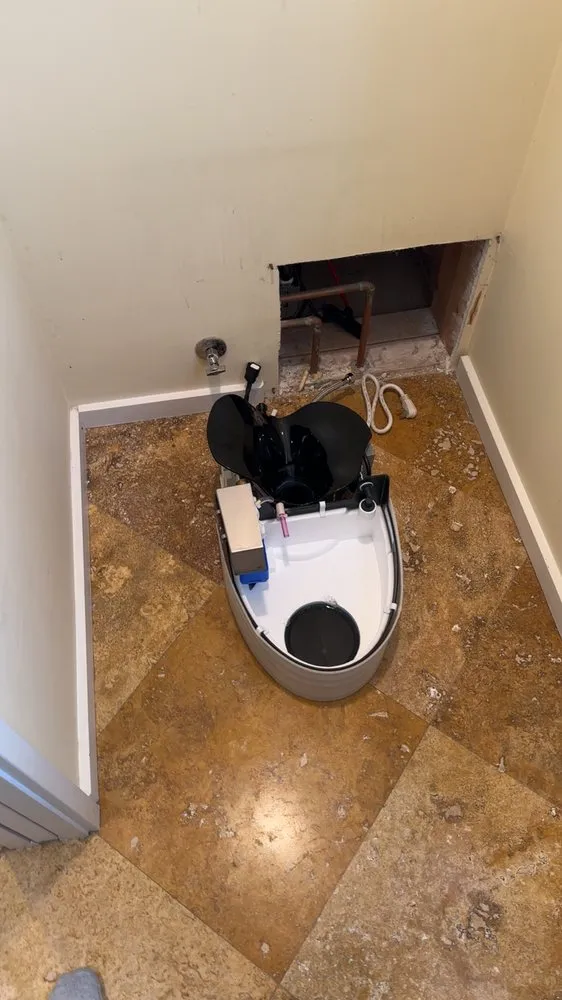 Slide of B Hughes Plumbing Service