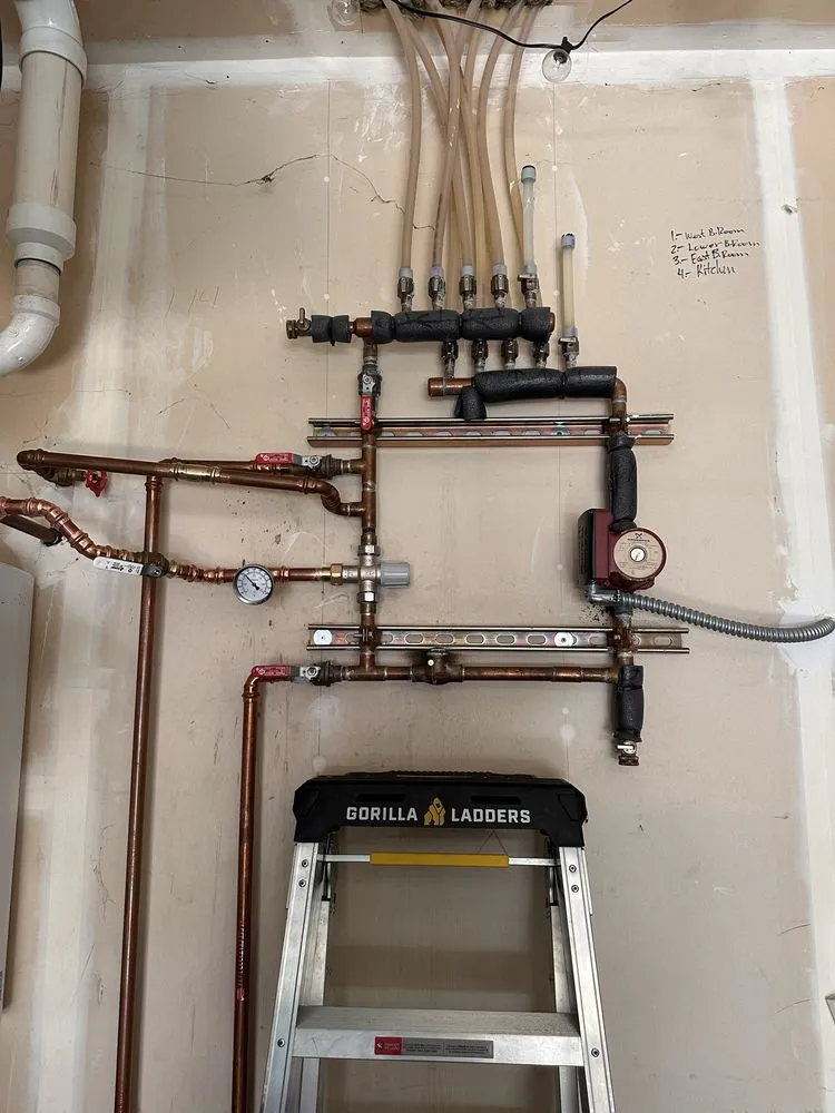 Slide of B Hughes Plumbing Service