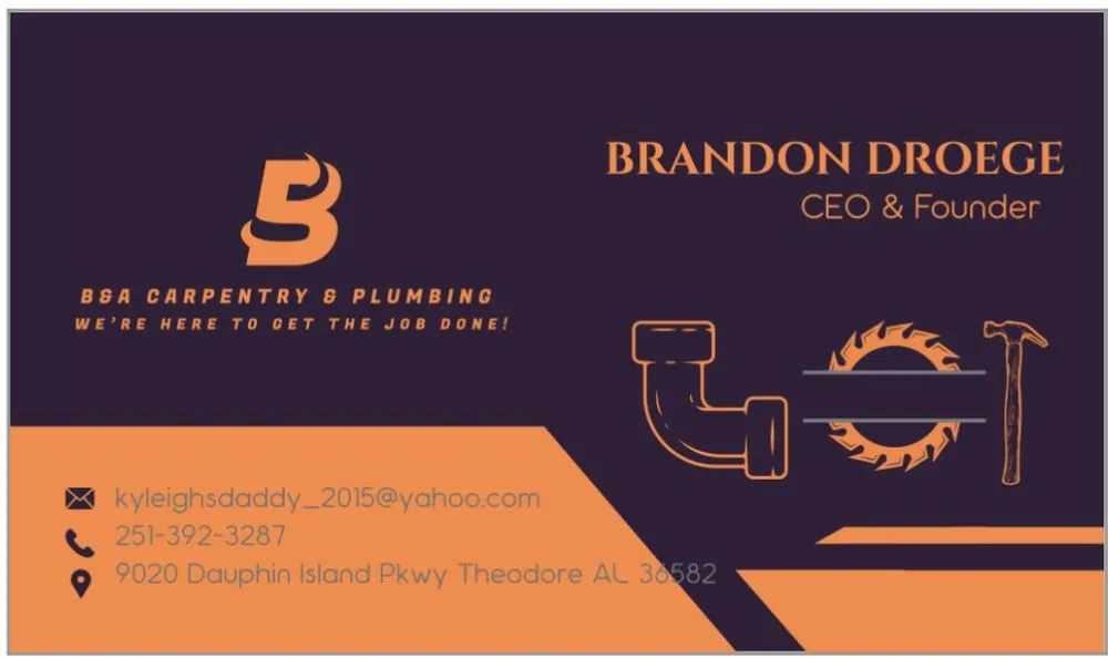 Slide of B&A Carpentry & Plumbing