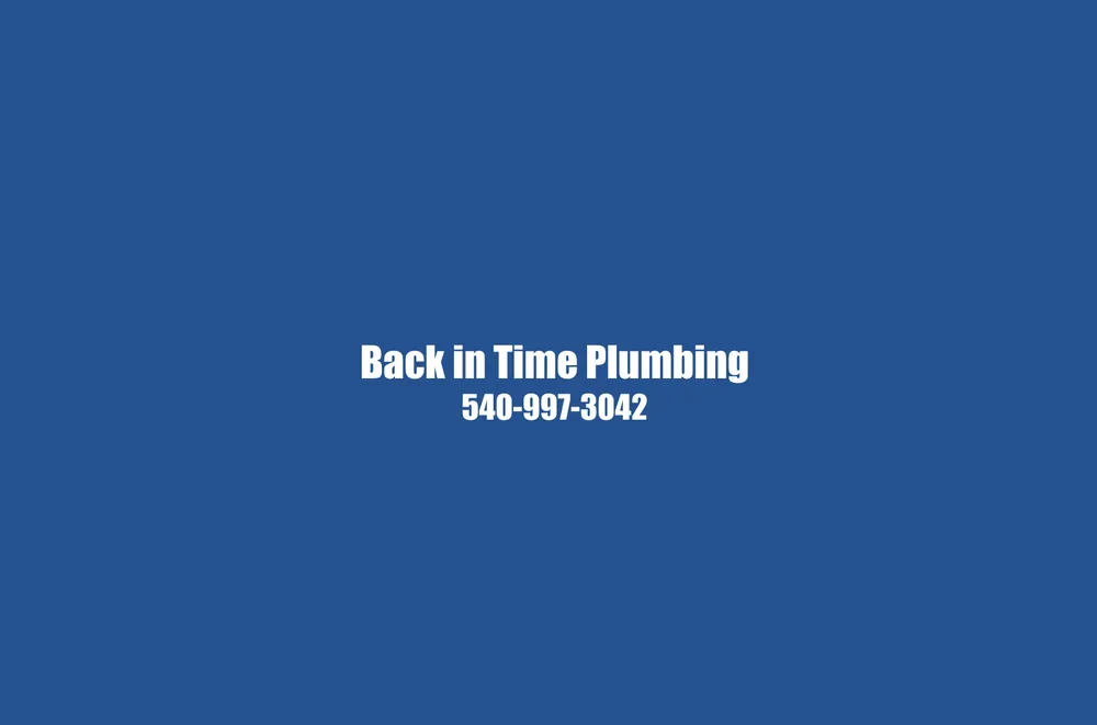 Slide of Back in Time Plumbing