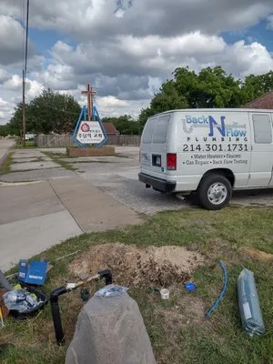 Back N Flow Plumbing Logo