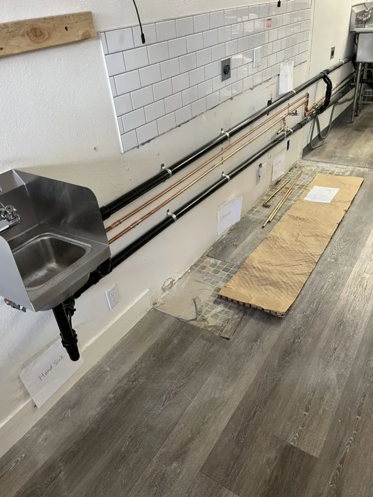 Slide of Backed Up Plumbing