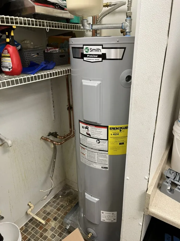 Slide of Backed Up Plumbing