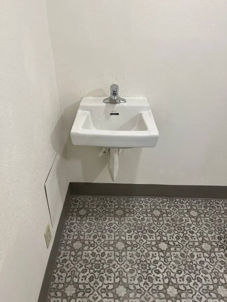 Slide of Backed Up Plumbing