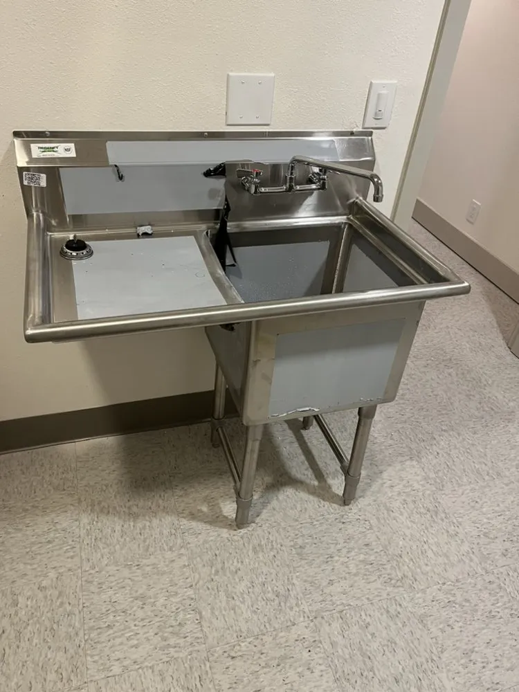 Slide of Backed Up Plumbing