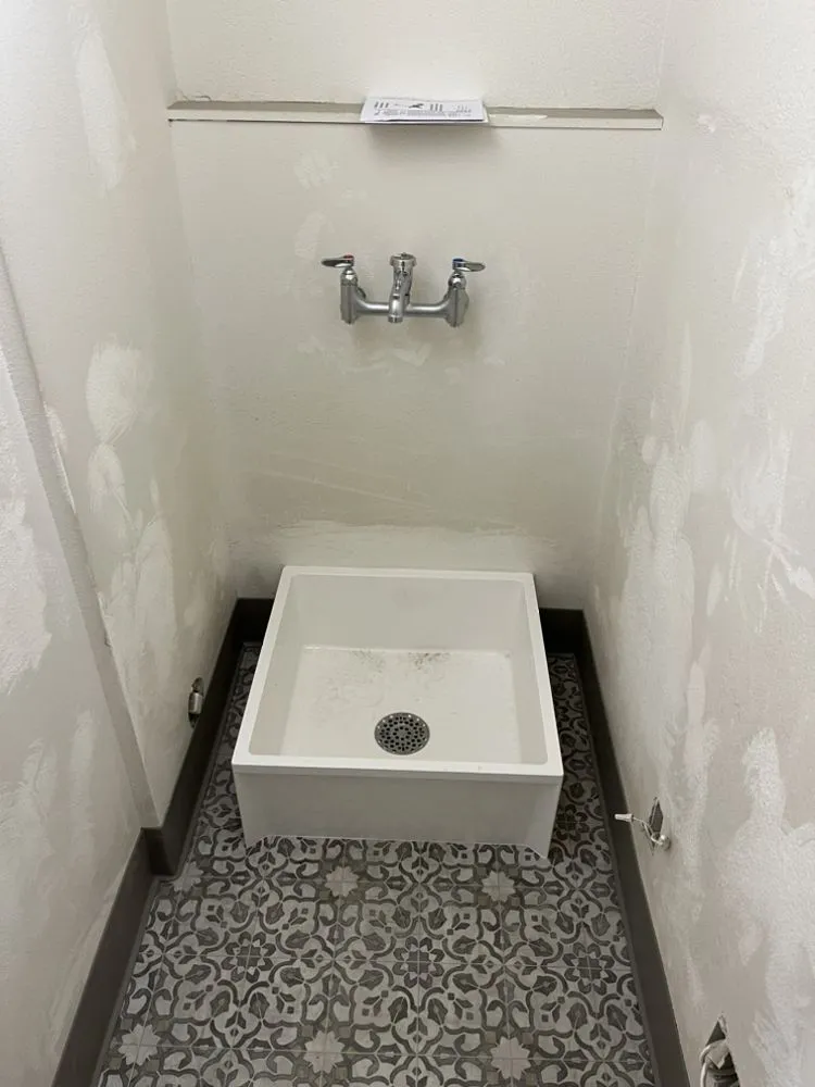 Slide of Backed Up Plumbing