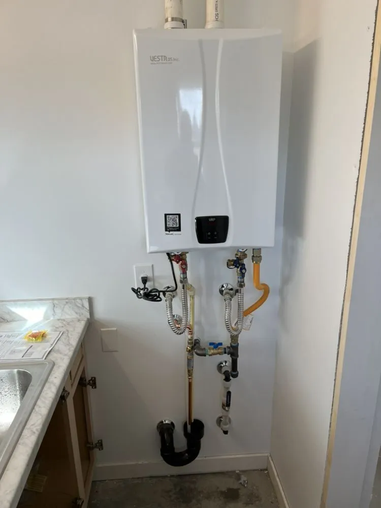 Slide of Backed Up Plumbing