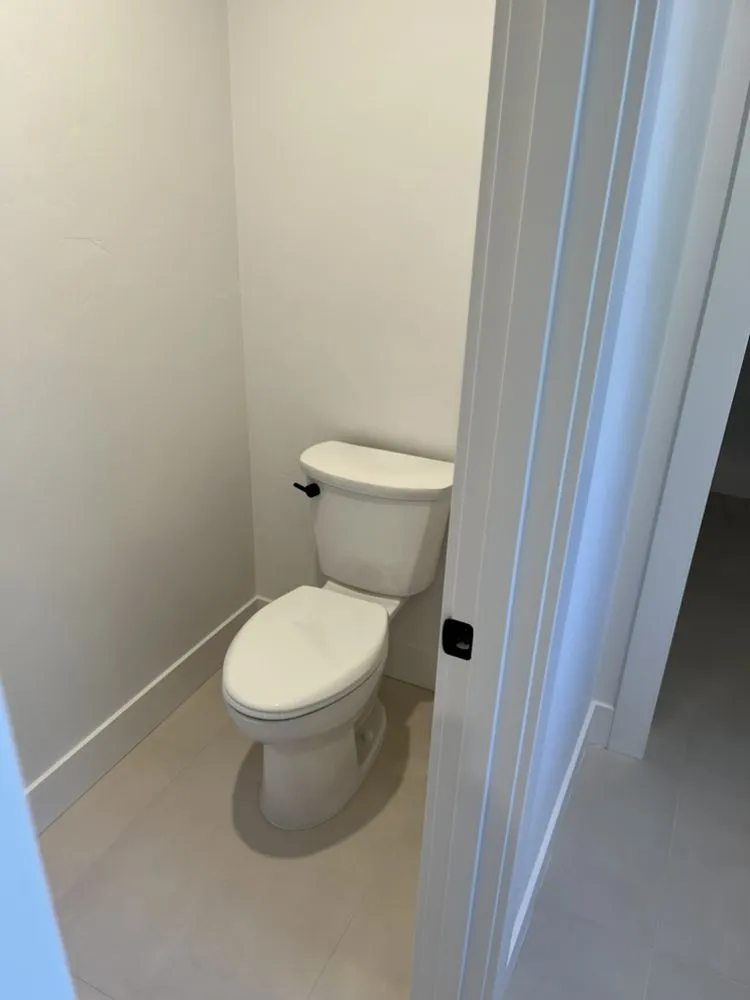 Slide of Backed Up Plumbing