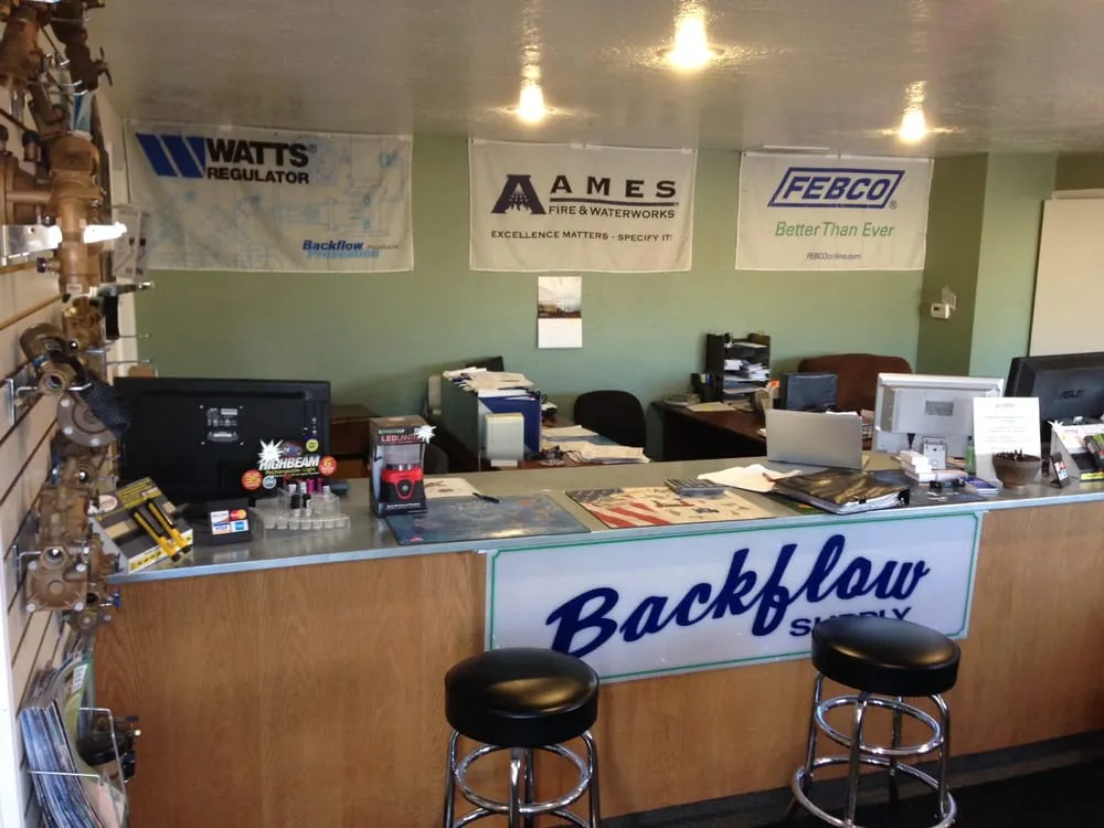 Slide of Backflow Prevention Supply