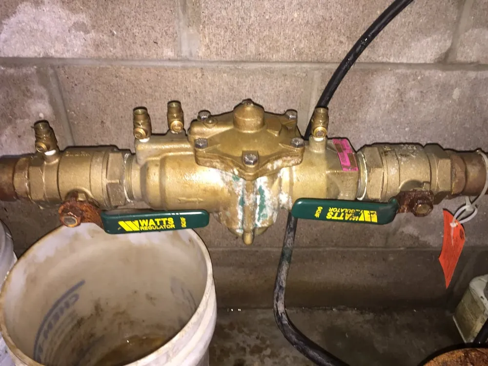 Slide of Backflow Services