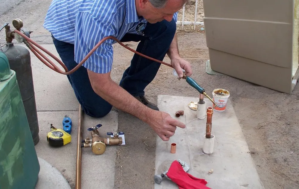 Slide of Backflow Tech