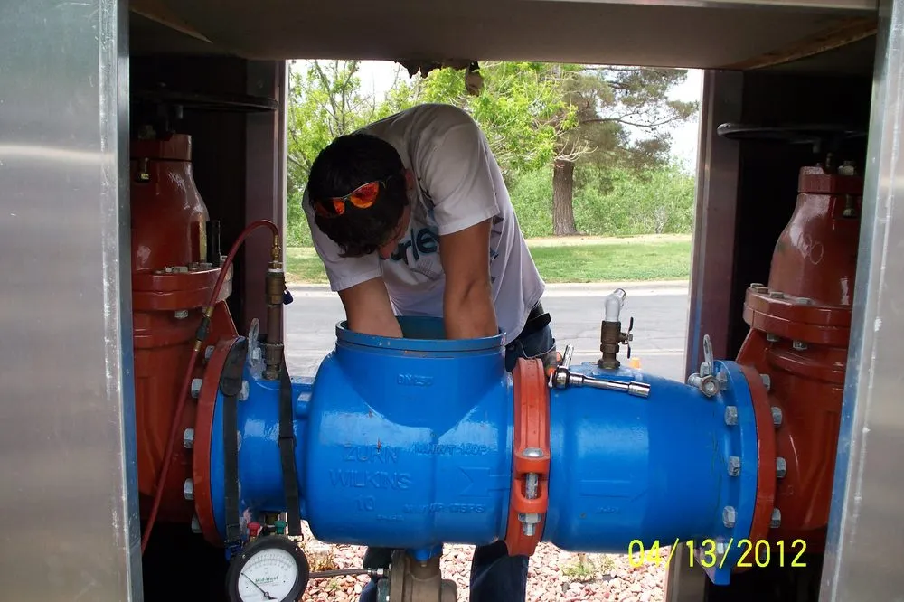 Slide of Backflow Tech