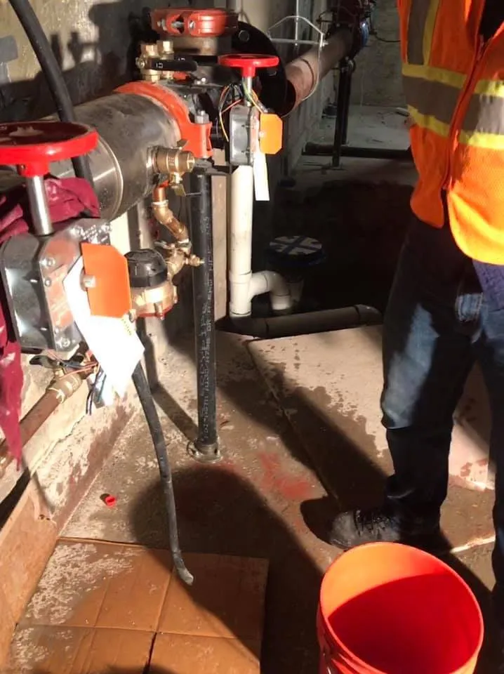 Slide of Backflow Tech