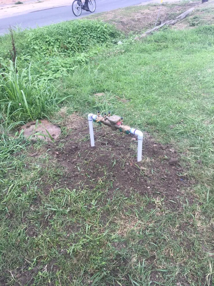 Slide of Backflow Test and Repair