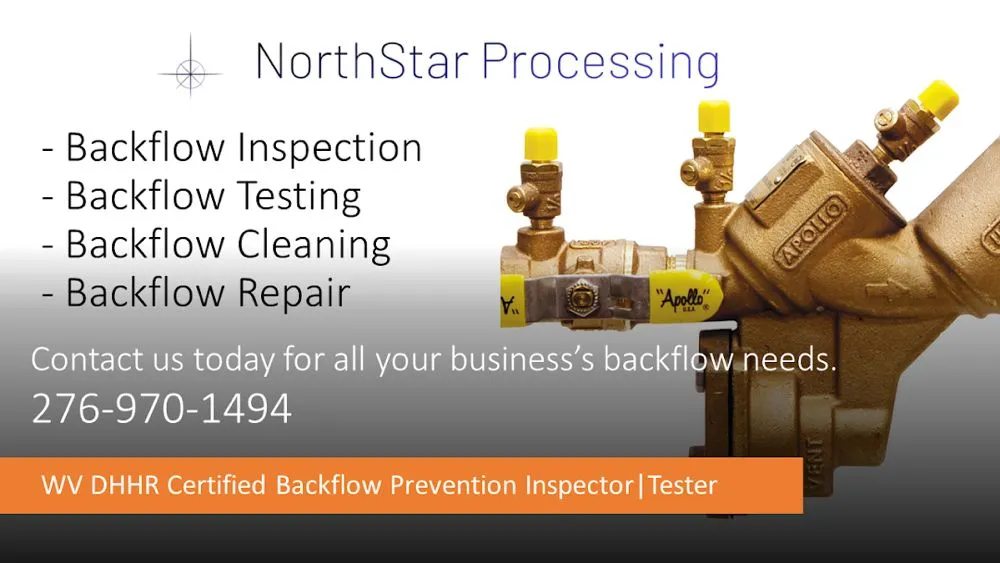 Slide of Backflow Testing - NorthStar Processing