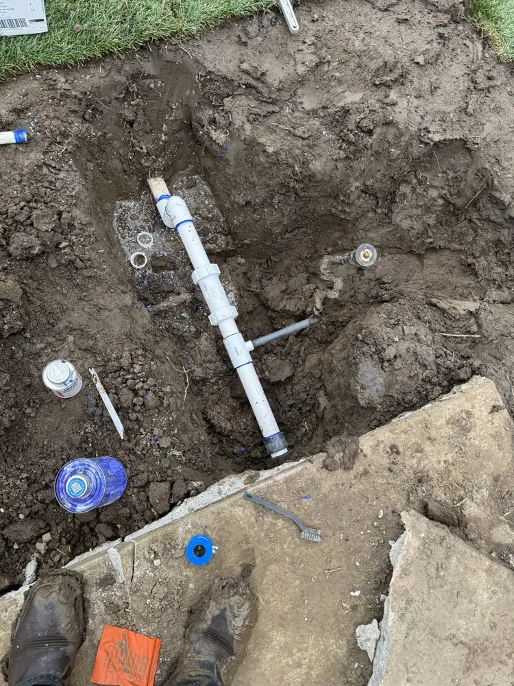 Slide of Backflow Testing and Irrigation