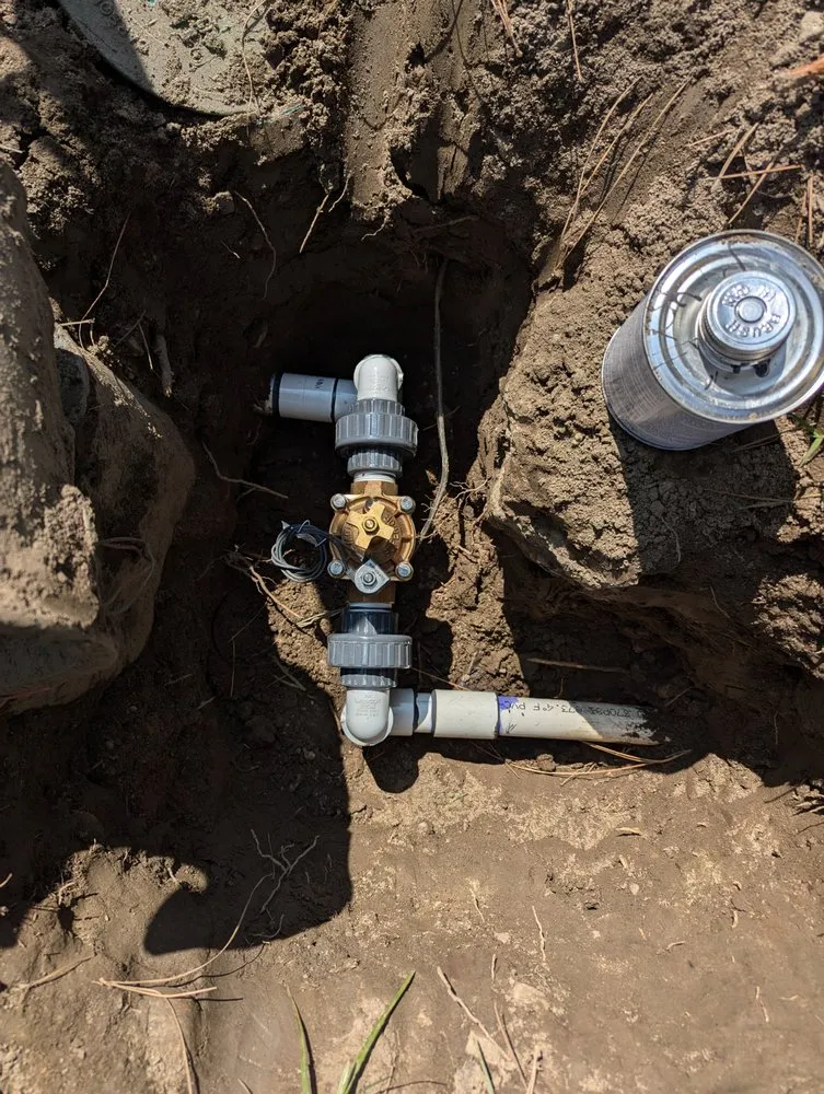 Slide of Backflow Testing and Irrigation